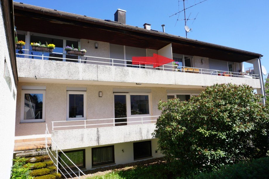 Ansicht Balkon Wohnung Freudenstadt
