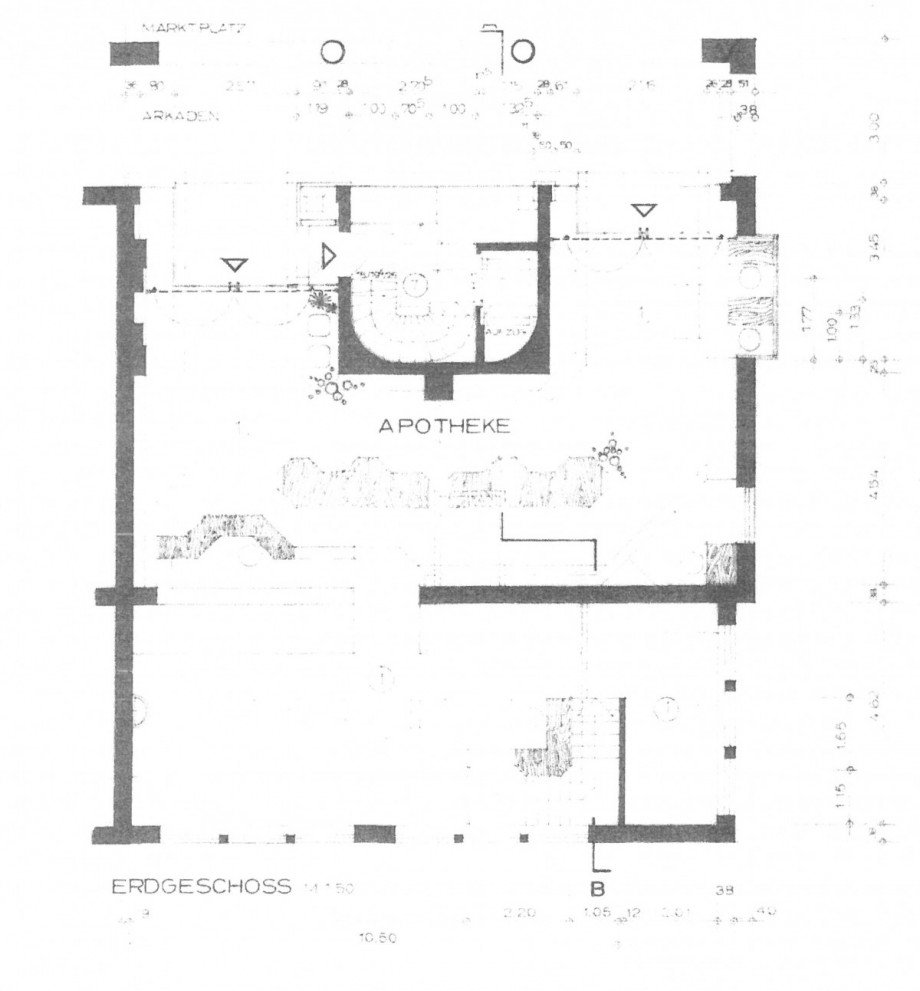 Grundriss Ladenlokal Freudenstadt