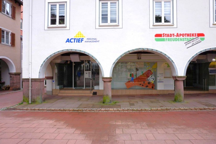 Hausansicht Ladenlokal Freudenstadt