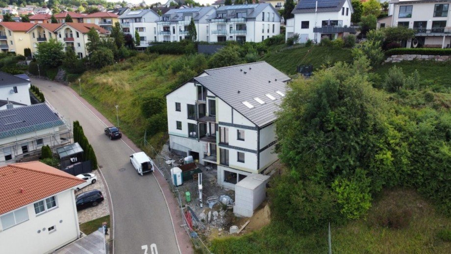 Hausansicht Dachgeschosswohnung Dornstetten