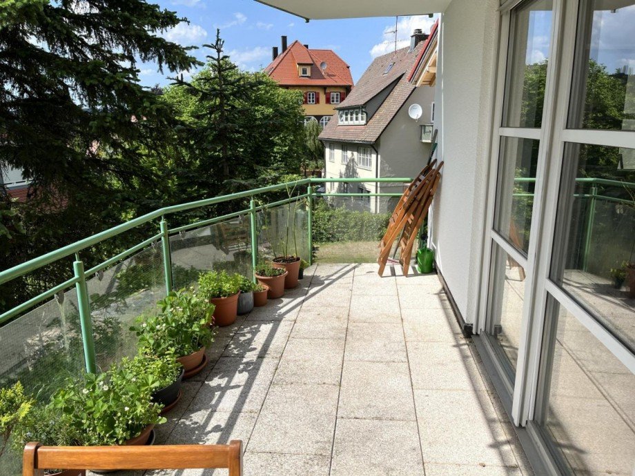 Balkon Erdgeschosswohnung Freudenstadt