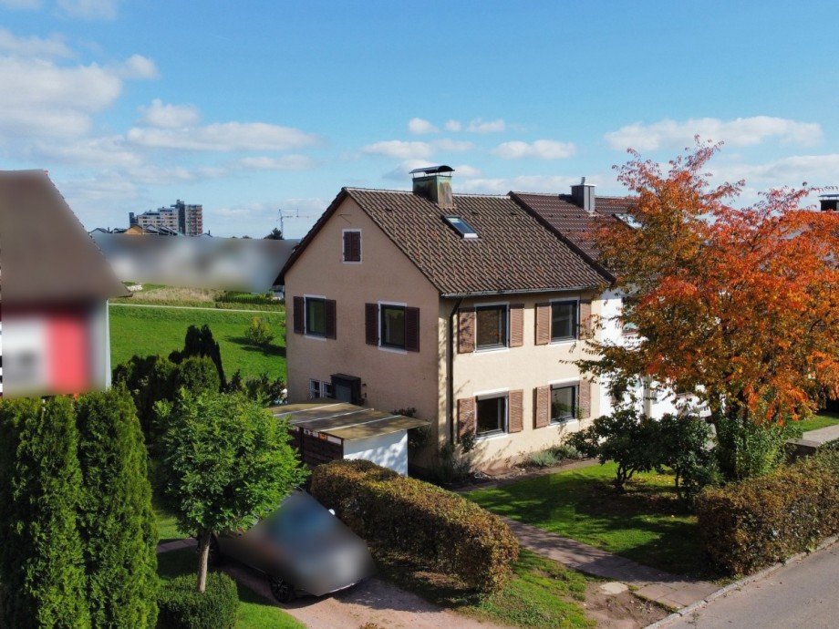 Geb�udeansicht Doppelhaush�lfte Freudenstadt