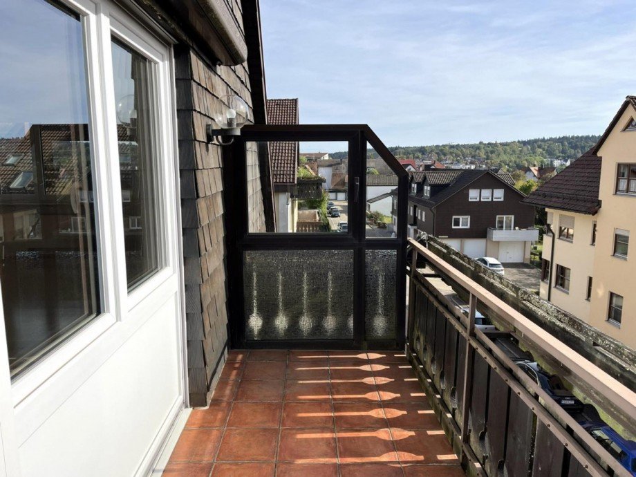 Balkon Dachgeschosswohnung Freudenstadt