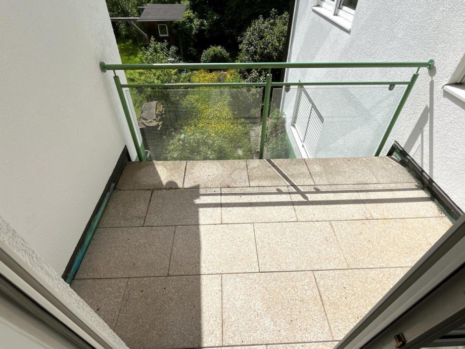 Balkon vom Schlafzimmer Erdgeschosswohnung Freudenstadt