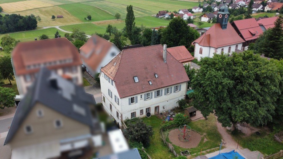 Geb�uder�ckansicht Einfamilienhaus Seewald