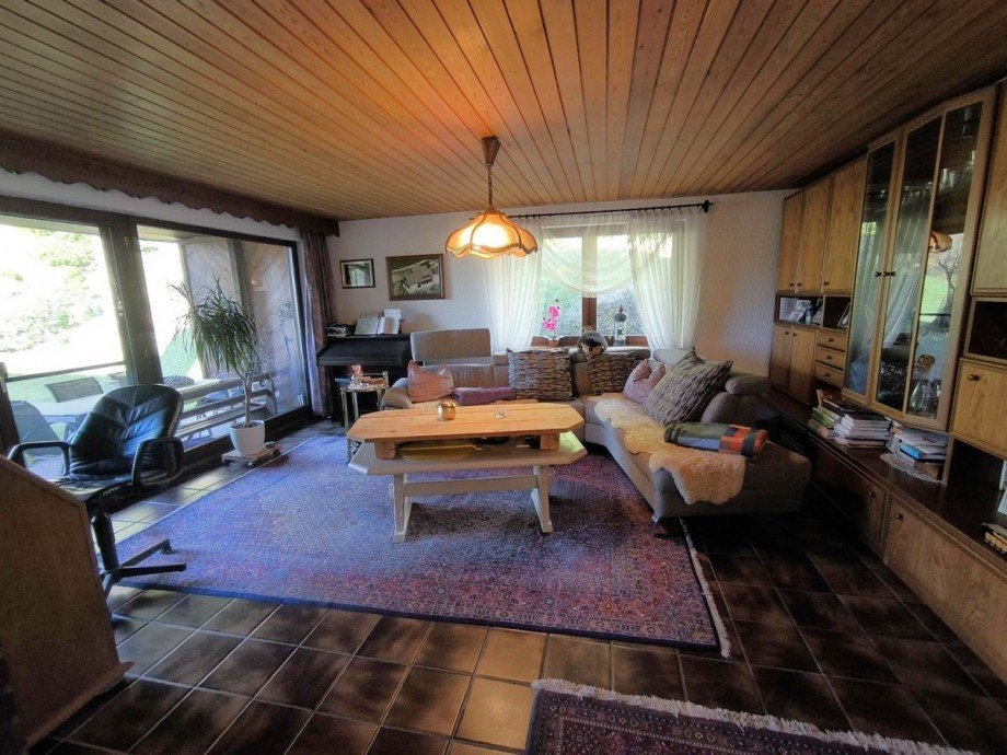 OG Wohnung Wohnzimmer Einfamilienhaus Alpirsbach