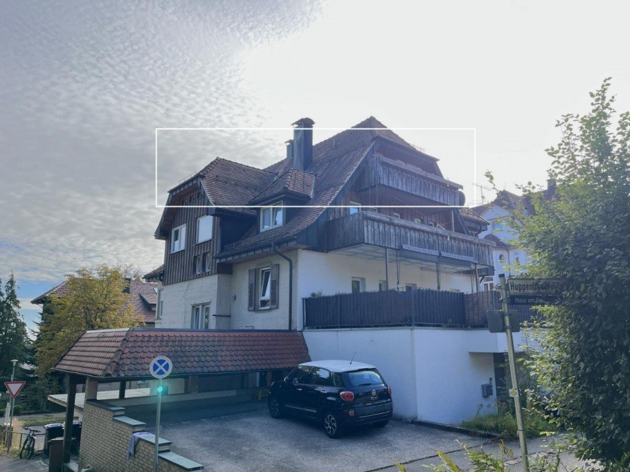 Hausansicht Dachgeschosswohnung Freudenstadt
