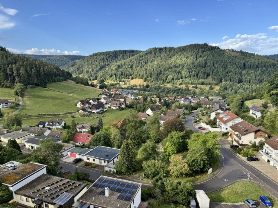Aussicht Etagenwohnung Baiersbronn