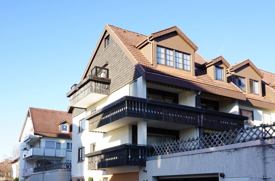 Au�enansicht Dachgeschosswohnung Freudenstadt