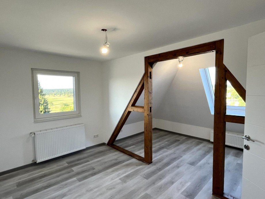 Wohnzimmer Dachgeschosswohnung Pfalzgrafenweiler