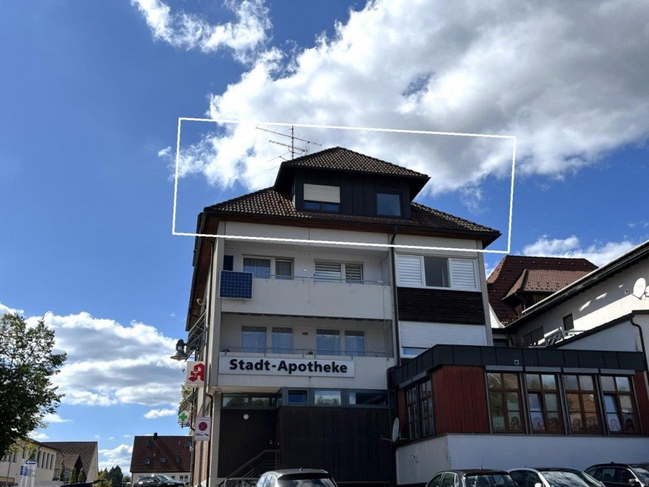 Hausanischt Dachgeschosswohnung Dornstetten