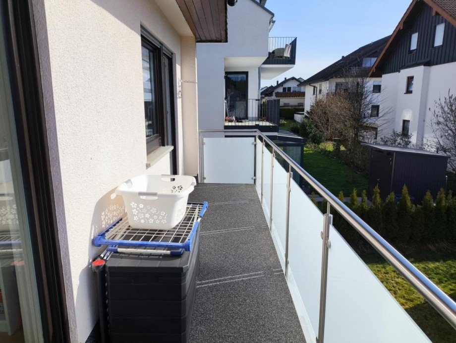 Balkon vor Schlafzimmer Wohnung Lo�burg
