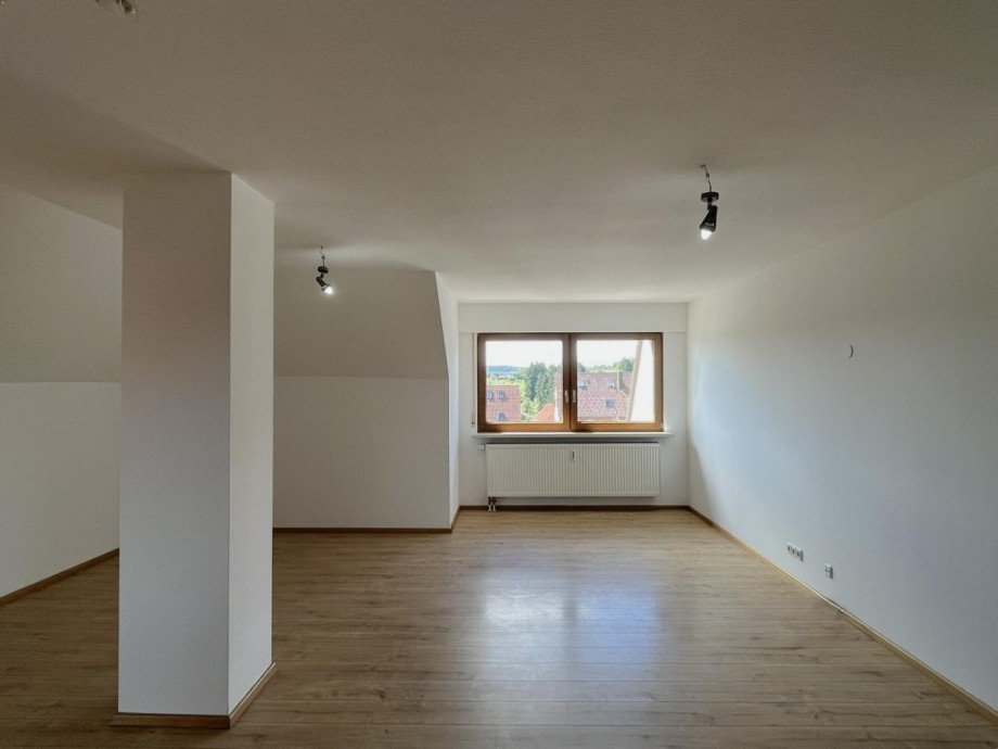 Wohnzimmer Dachgeschosswohnung Dornstetten