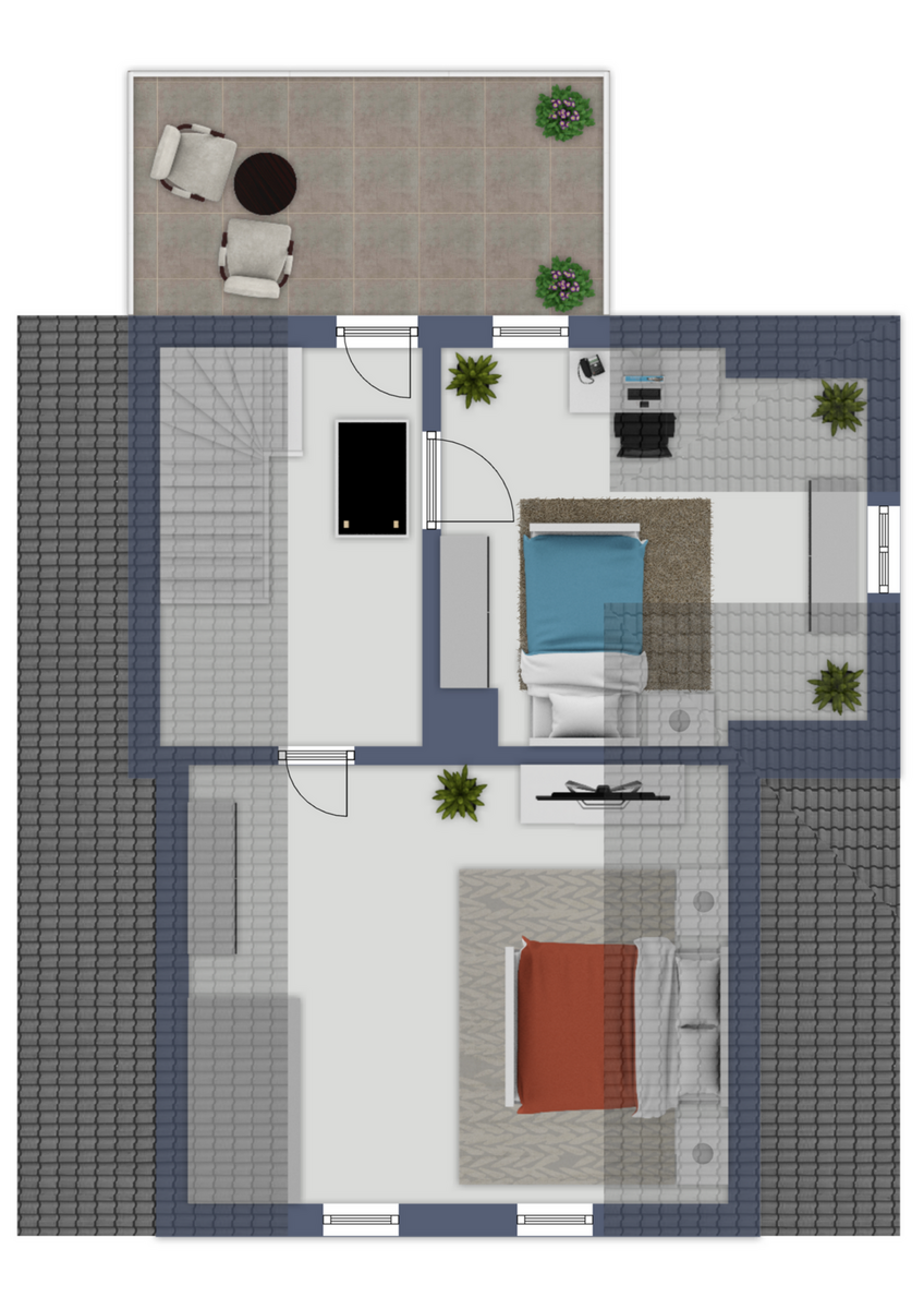 Grundriss OG Einfamilienhaus Freudenstadt