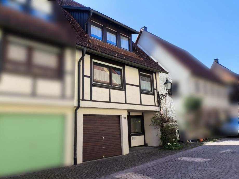 Ansicht Geb�ude Reihenendhaus Dornstetten