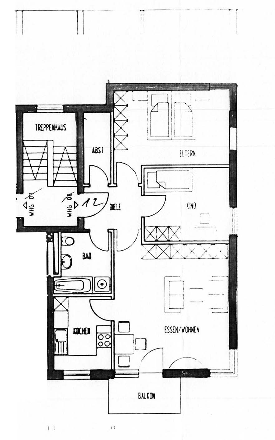 Grundriss Etagenwohnung Dornstetten