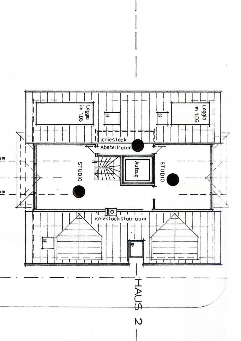 Grundriss Studio Maisonettewohnung Freudenstadt
