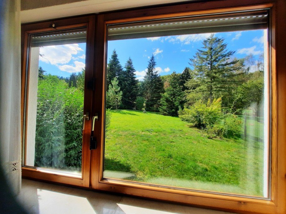 Gartenblick Esszimmer Einfamilienhaus Freudenstadt