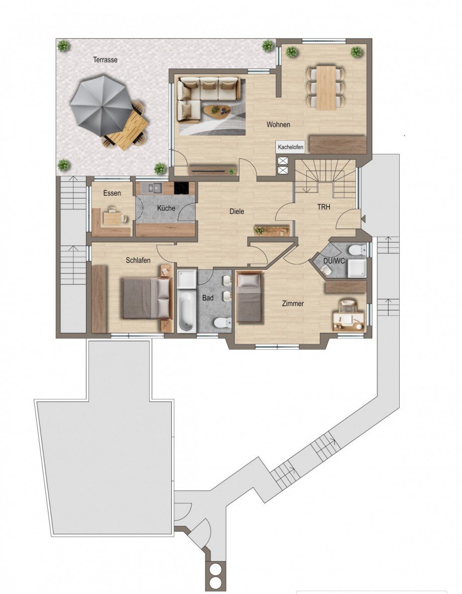 Erdgeschoss Einfamilienhaus Freudenstadt