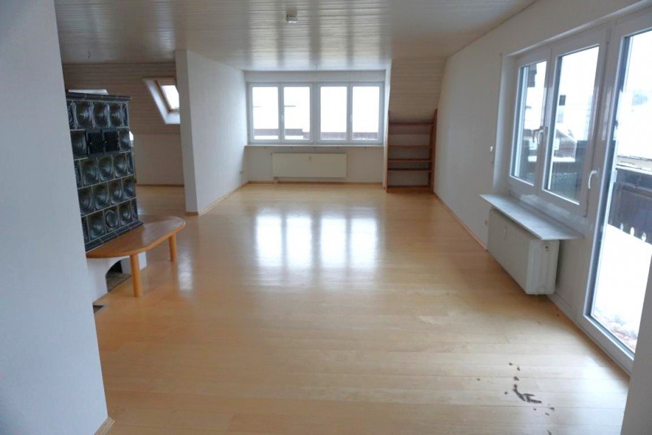 Wohnzimmer Dachgeschosswohnung Freudenstadt