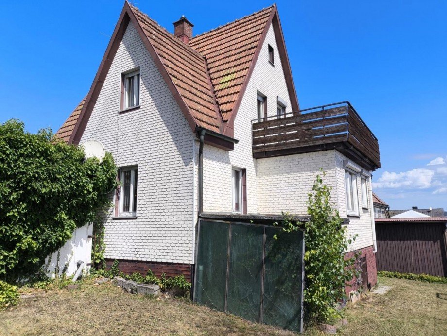 Geb�udeansicht Gartenseite Einfamilienhaus Freudenstadt