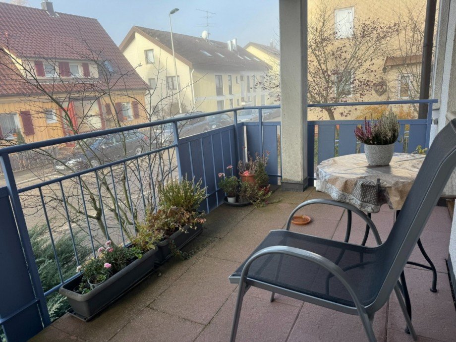 Balkon Erdgeschosswohnung Freudenstadt