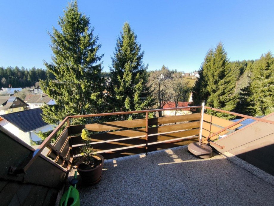 Balkon Dachgeschosswohnung Freudenstadt