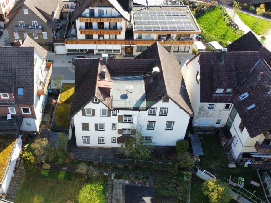Vogelperspektive Wohn- / Gesch�ftshaus Baiersbronn