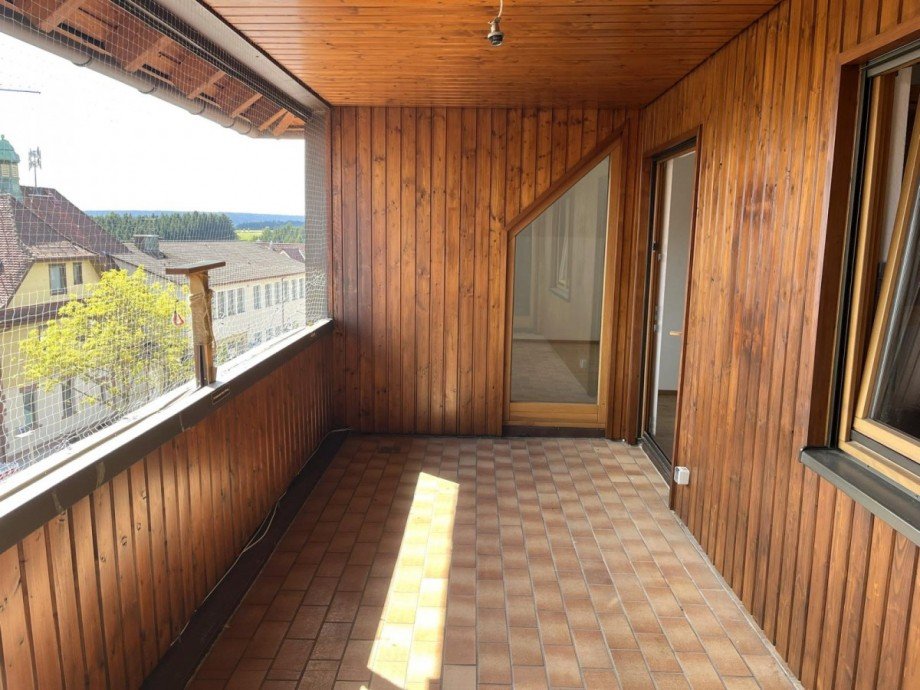 Balkon Dachgeschosswohnung Dornstetten