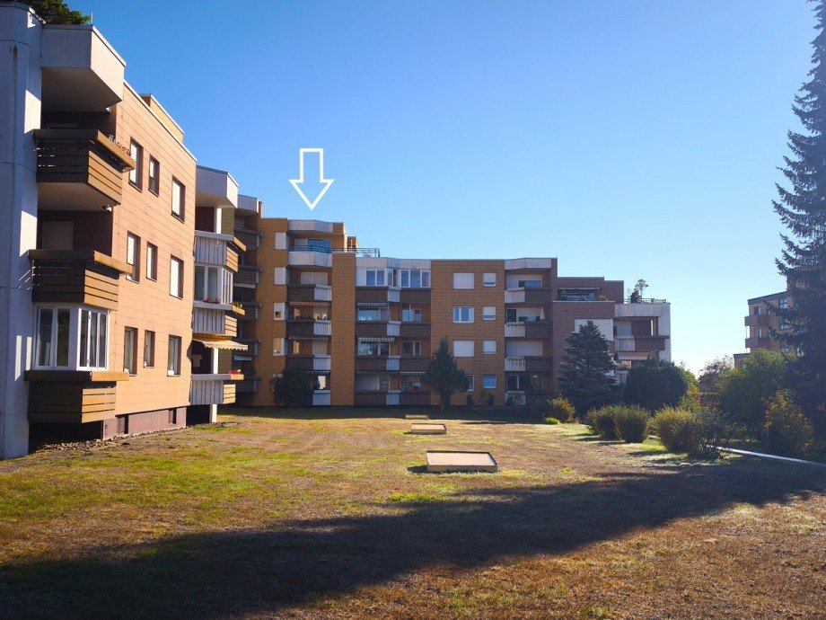 Gesamtgeb�ude R�ckseite Maisonettewohnung Freudenstadt