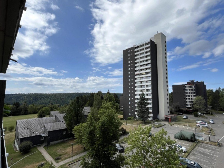 Aussicht vom Balkon Wohnung Freudenstadt