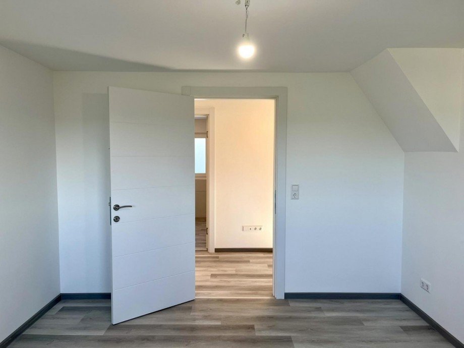 Schlafzimmer Dachgeschosswohnung Pfalzgrafenweiler