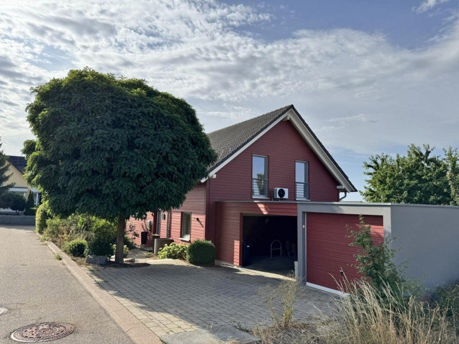 Hausansicht Einfamilienhaus Schopfloch