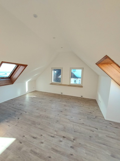 Wohnzimmer Dachgeschosswohnung Freudenstadt