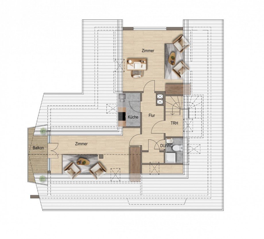 Obergeschoss Einfamilienhaus Freudenstadt