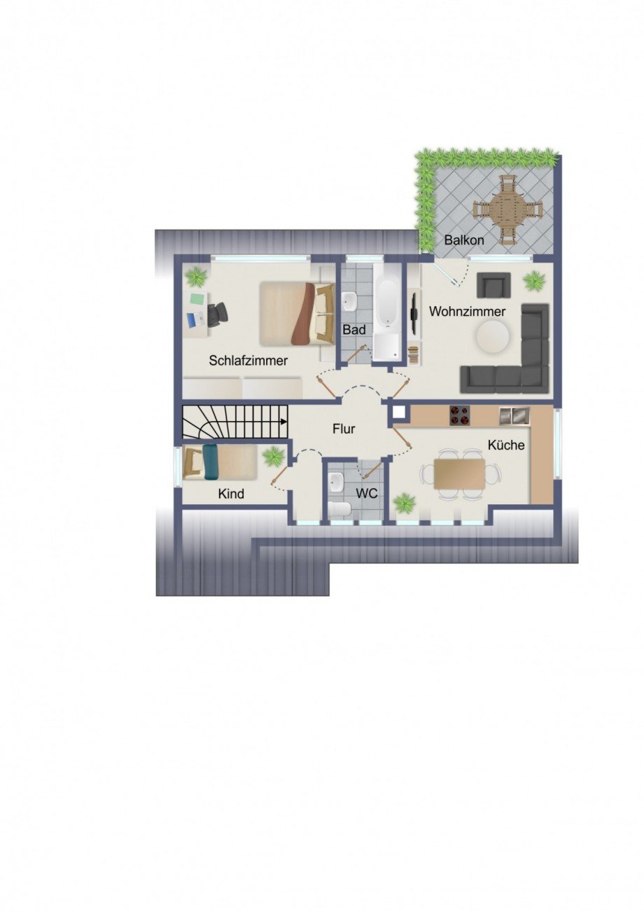 4623-Grundriss DG Einfamilienhaus Baiersbronn