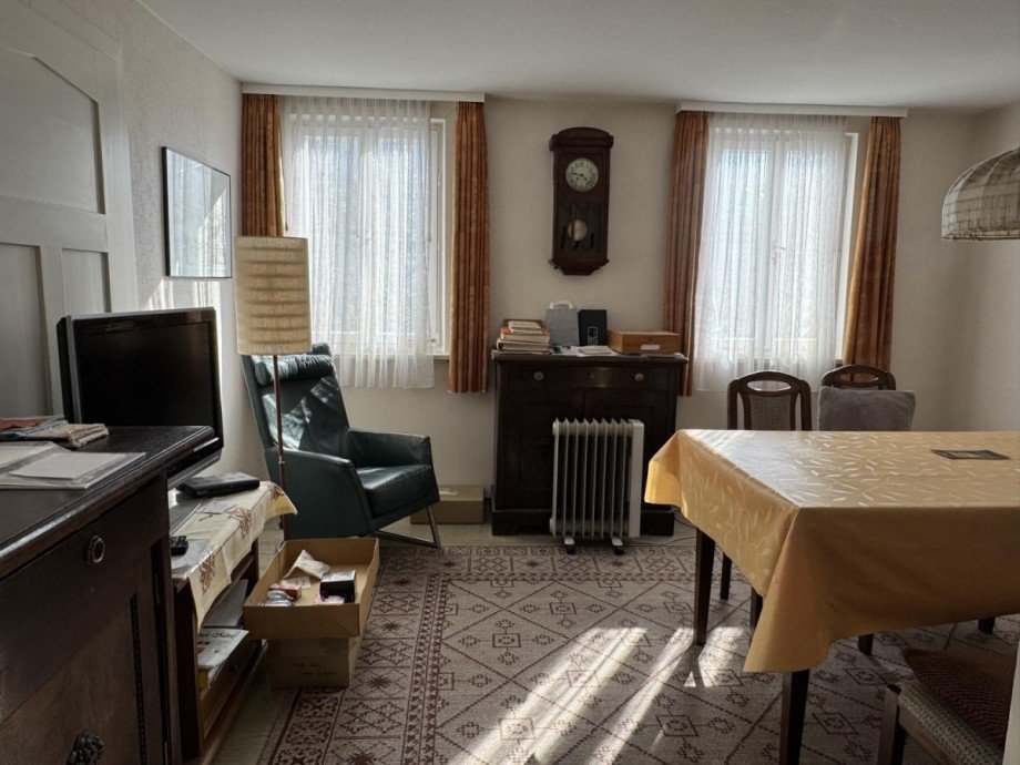 Wohnzimmer 1.Obergeschoss Wohn- / Gesch�ftshaus Baiersbronn