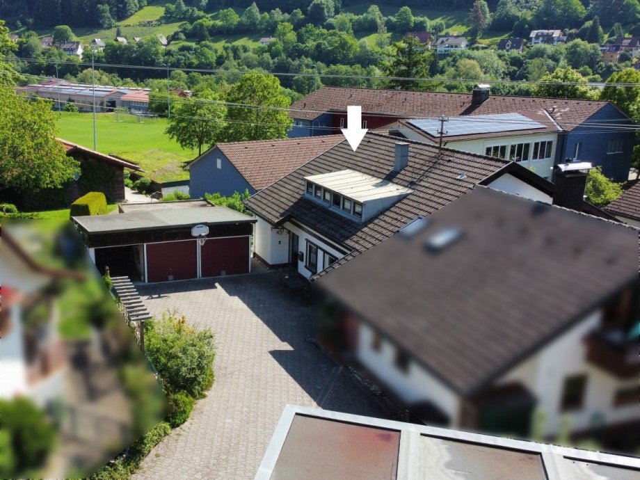 Gesamtansicht Einfamilienhaus Baiersbronn