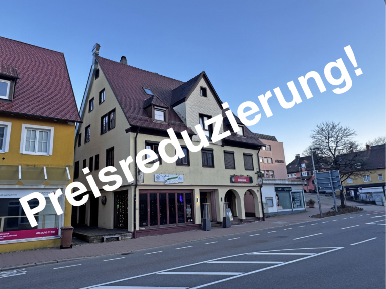 Preisreduzierung! Freudenstadt Wohn- / Gesch�ftshaus Renditestarkes Wohn- und Gesch�ftshaus mit 2 Gastronomiebetrieben & 5 Wohnungen - 6,6% Rendite