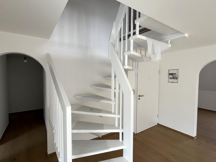 innenliegende Treppe Maisonettewohnung Freudenstadt
