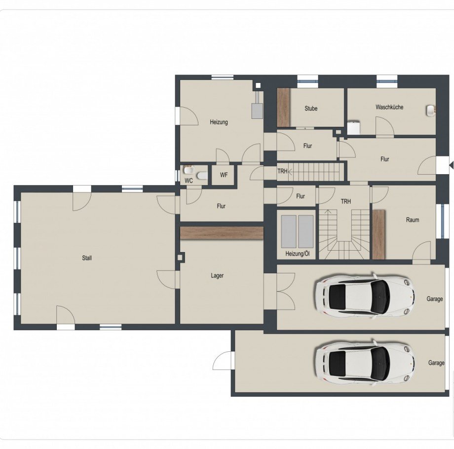 Grundriss EG Mehrfamilienhaus Pfalzgrafenweiler