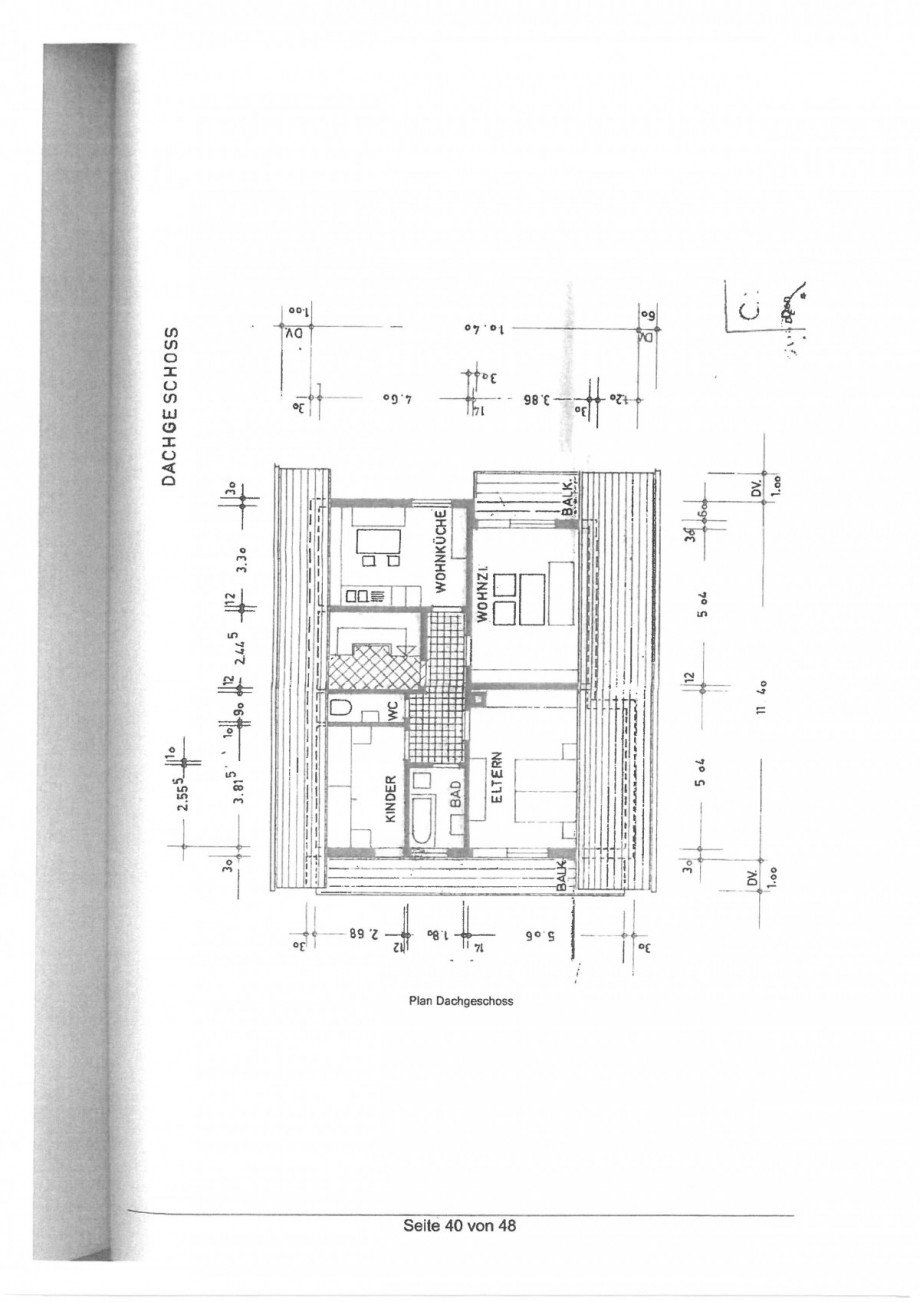 Grundriss Wohnung Baiersbronn