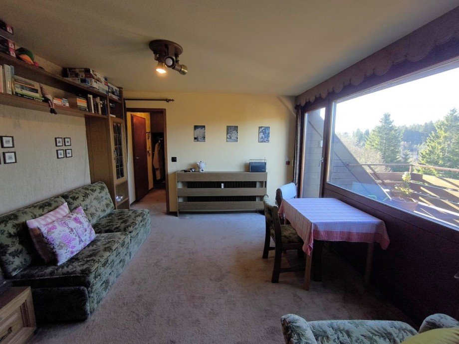 Wohnzimmer Dachgeschosswohnung Freudenstadt