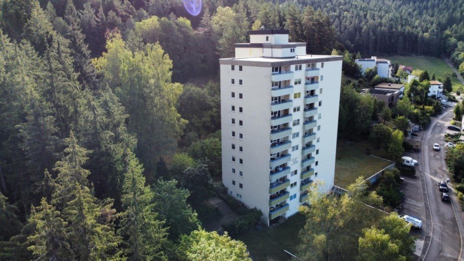 Hausansicht Etagenwohnung Baiersbronn