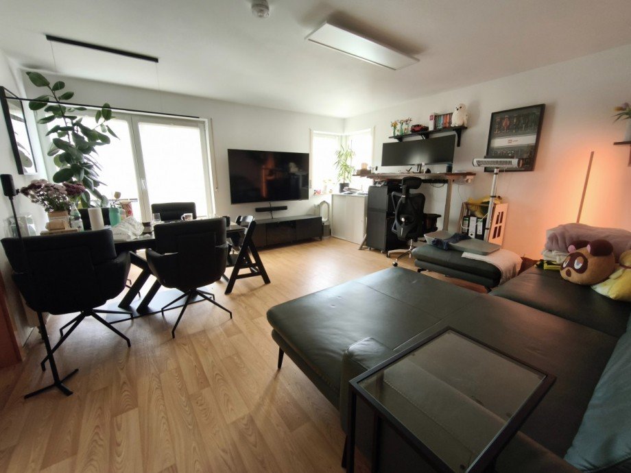 Wohnung 1- Wohnzimmer Mehrfamilienhaus Dornstetten
