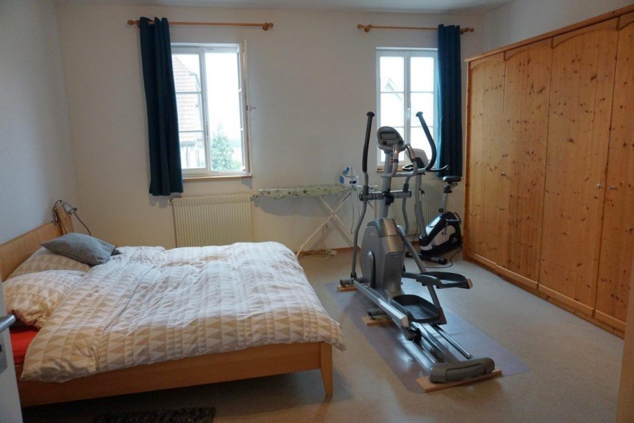 OG Schlafzimmer Einfamilienhaus Seewald