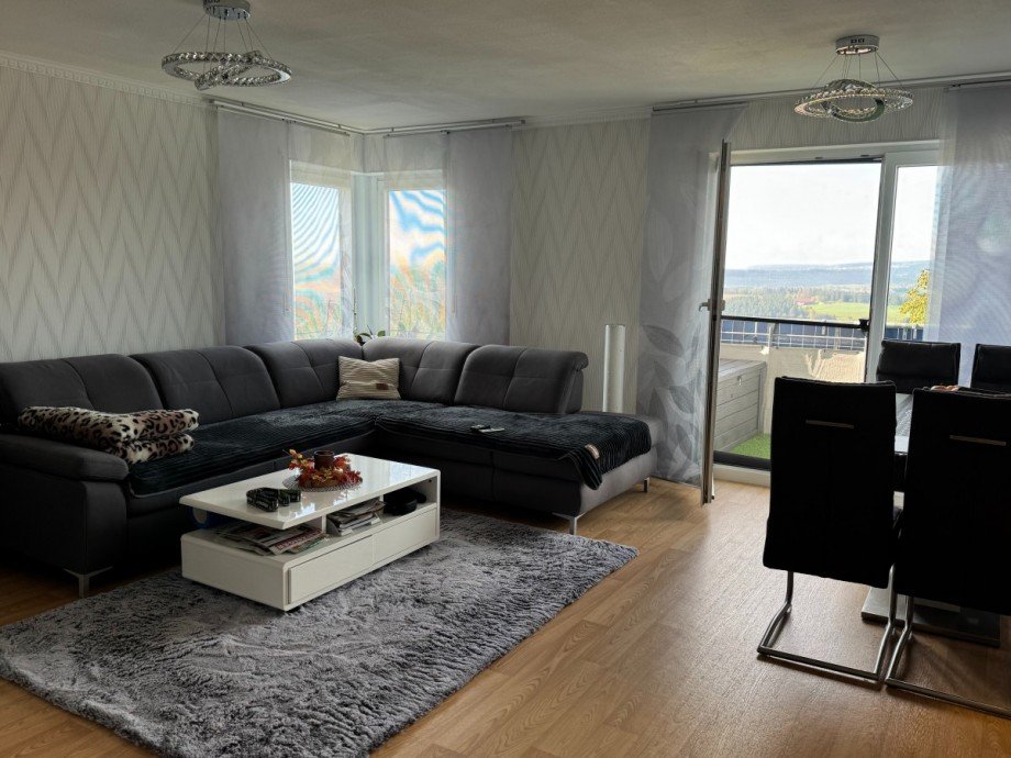 Wohnung 4- Wohnzimmer Mehrfamilienhaus Dornstetten