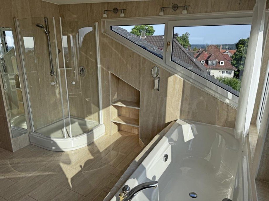 Badezimmer Dachgeschosswohnung Freudenstadt