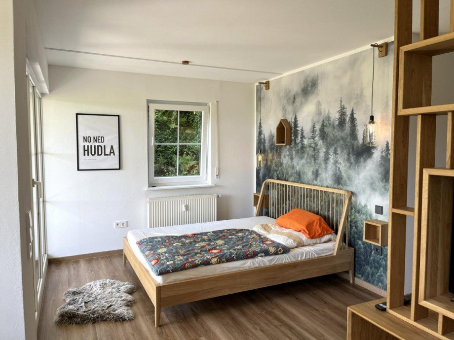 Schlafbereich Wohnung Freudenstadt