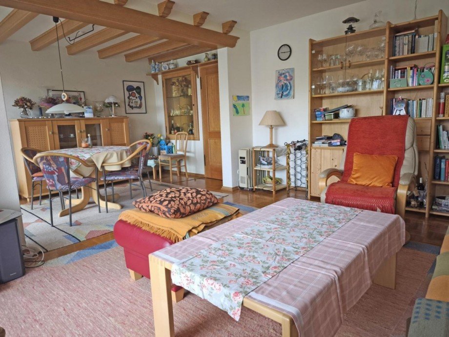 Wohnzimmer OG Doppelhaush�lfte Freudenstadt